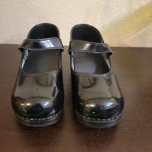 Dansko Black Patent Leather MaryJanes